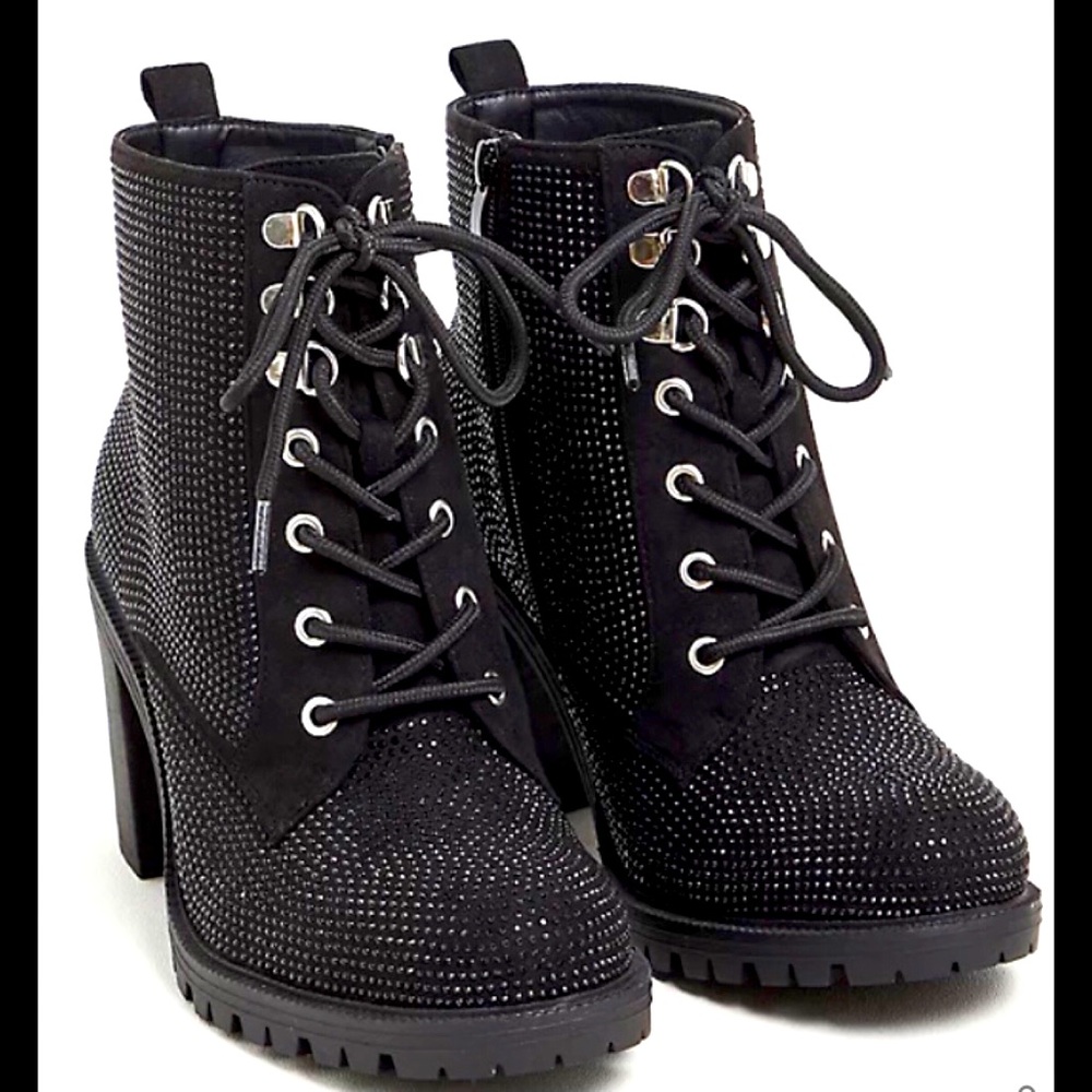 Torrid glitter hiker heel